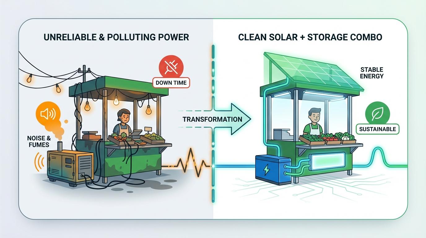 Problem scenario illustration for Why This Combo Works at Night Markets