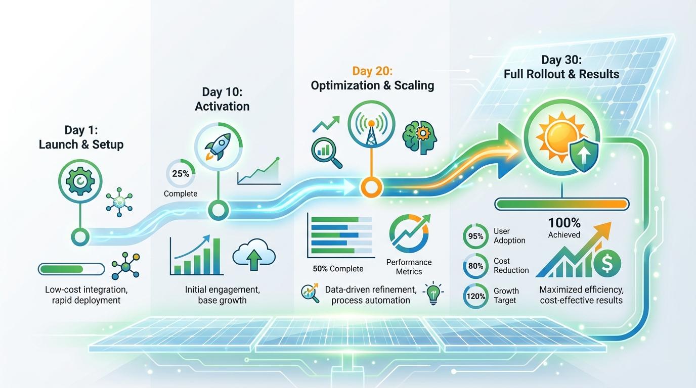 Data visualization for 30-Day Rollout You Can Execute Cheaply