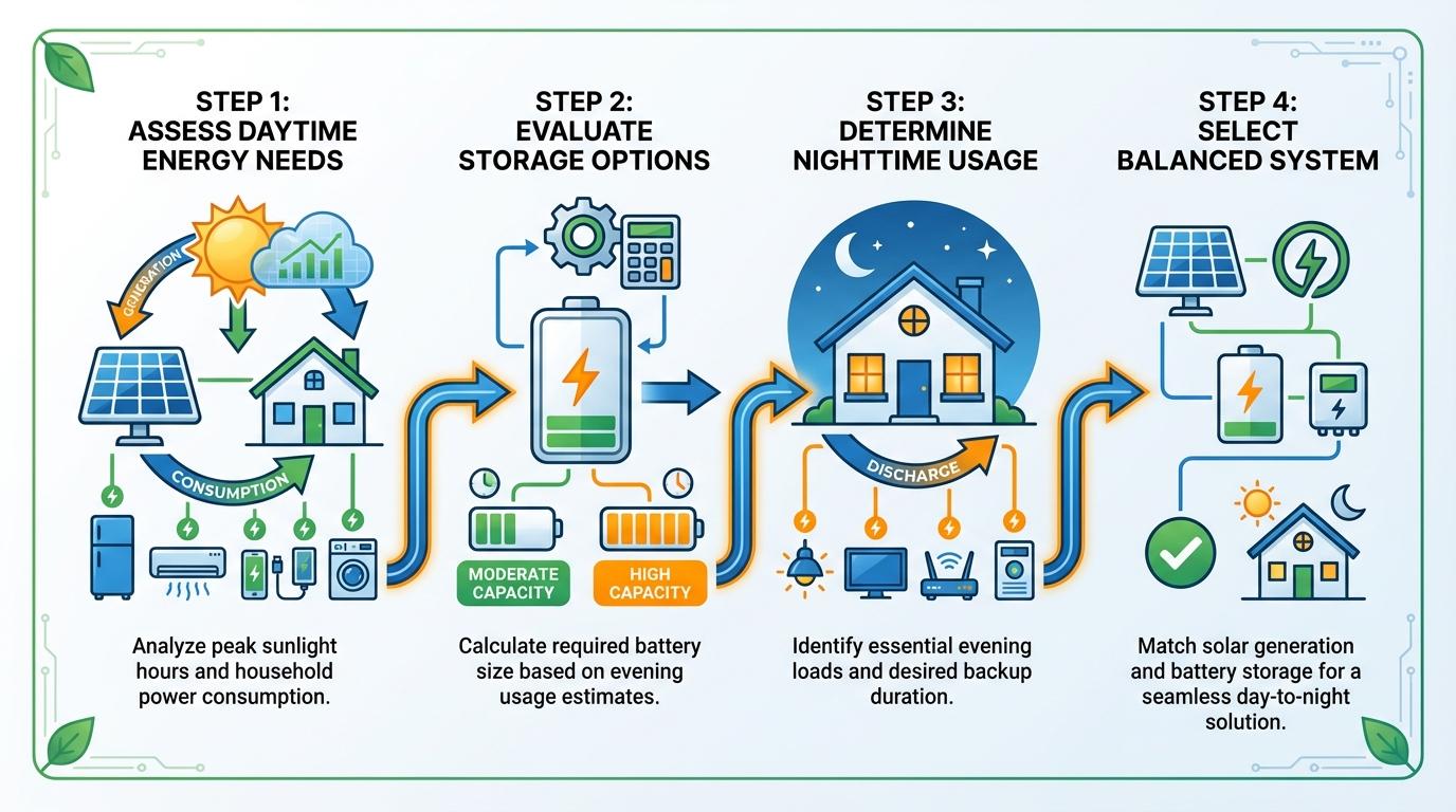 Step-by-step illustration for Choose the Right Day-to-Night Setup
