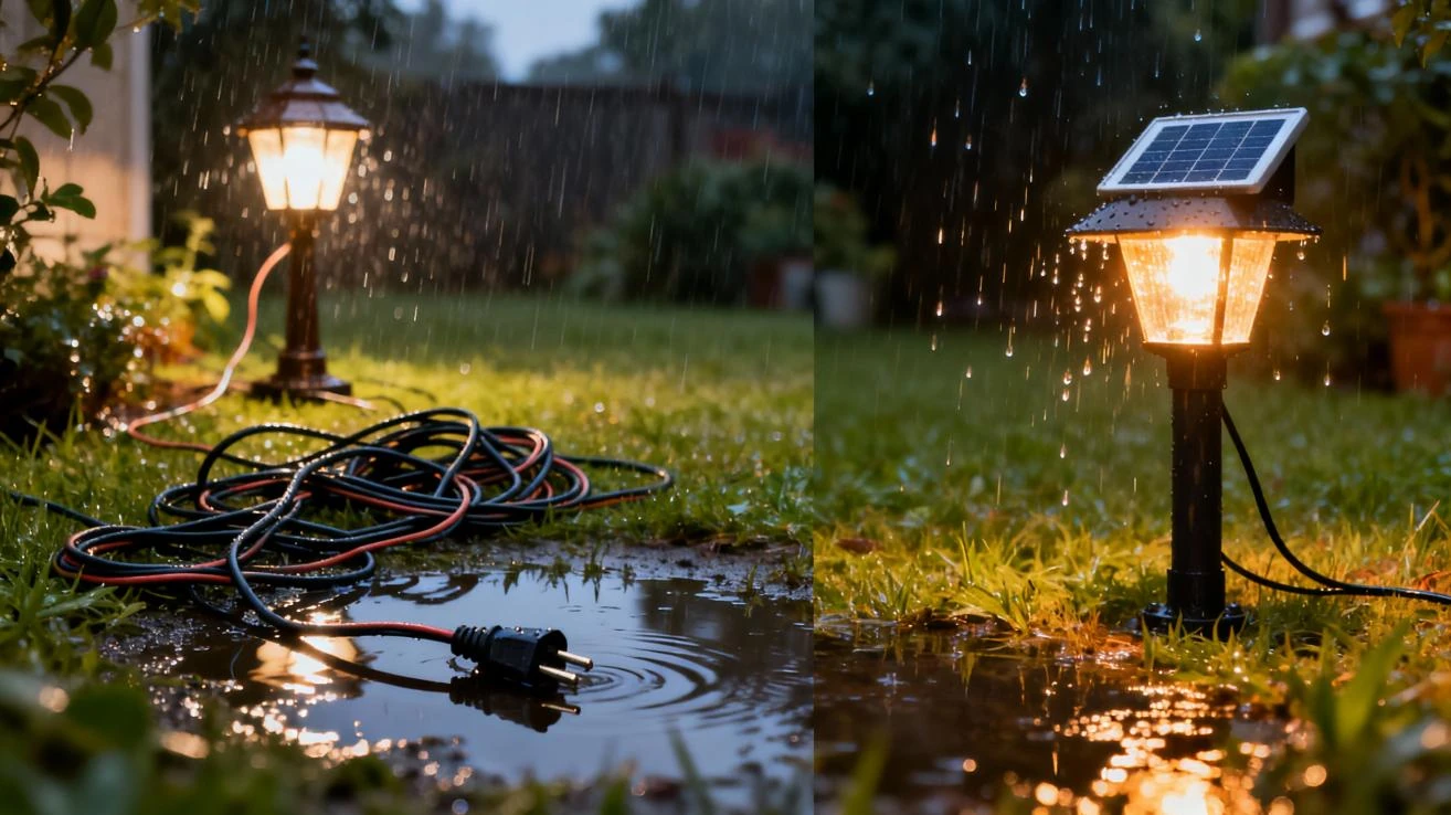 Understanding the Safety Benefits of Solar Lights During Rainy Weather